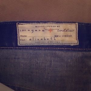 Imogene + Willie - Elizabeth High Rise Skinny Jean